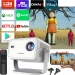 PROJEKTOR SMART MAGCUBIC L018 4K 1080p ANDROID LED TV WiFi GŁOŚNIK BT
